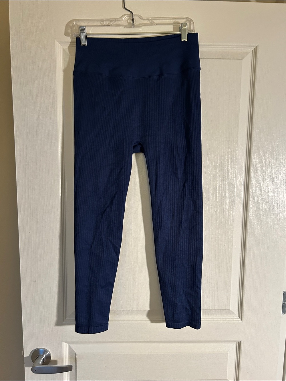 J Crew Women Navy High-Waist Active Leggings